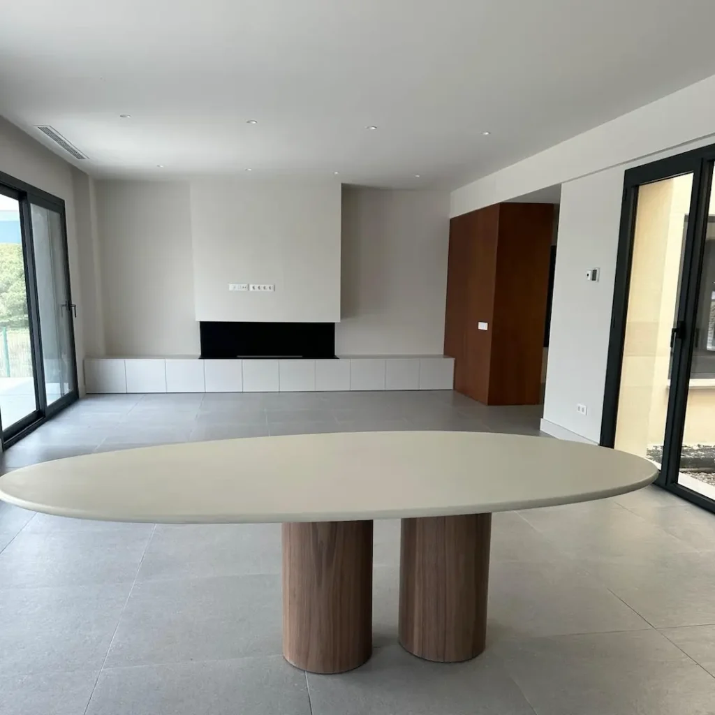 Salon Con Chimenea